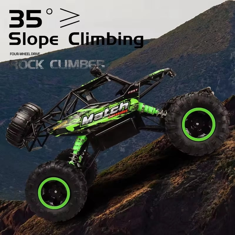 RC Car Remote Control Climbing Vehicle Outdoor All Terrain Off-Road Trucks 4WD Racing Drift Cars Toy Gift for Kids Adults