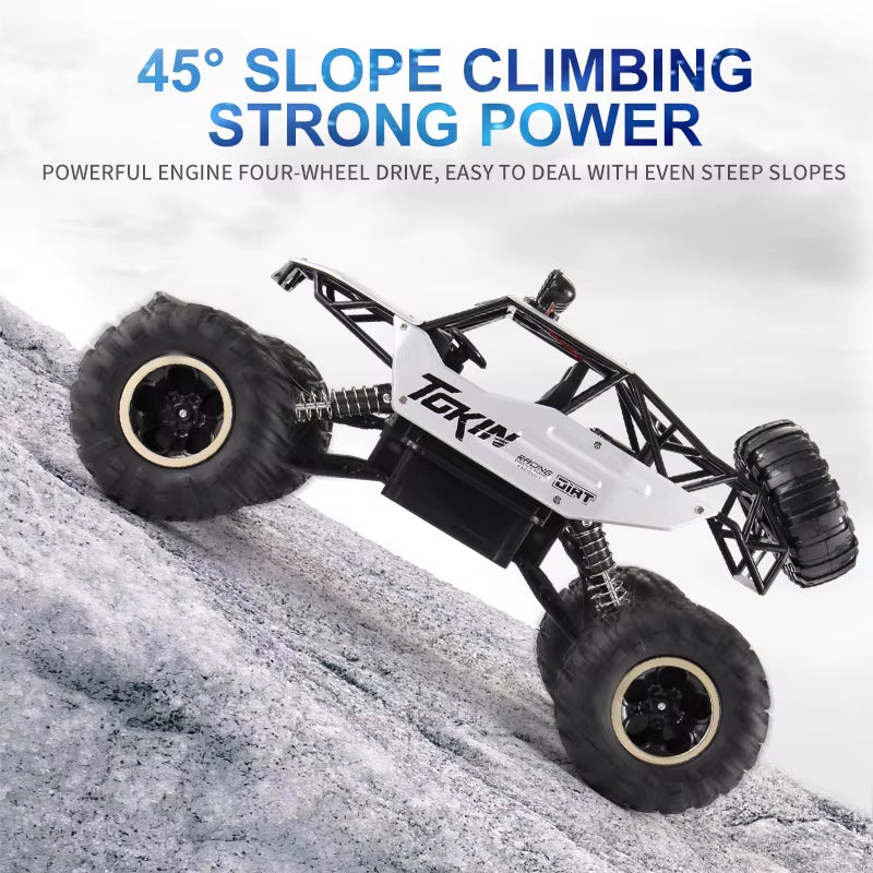 RC Car Remote Control Climbing Vehicle Outdoor All Terrain Off-Road Trucks 4WD Racing Drift Cars Toy Gift for Kids Adults