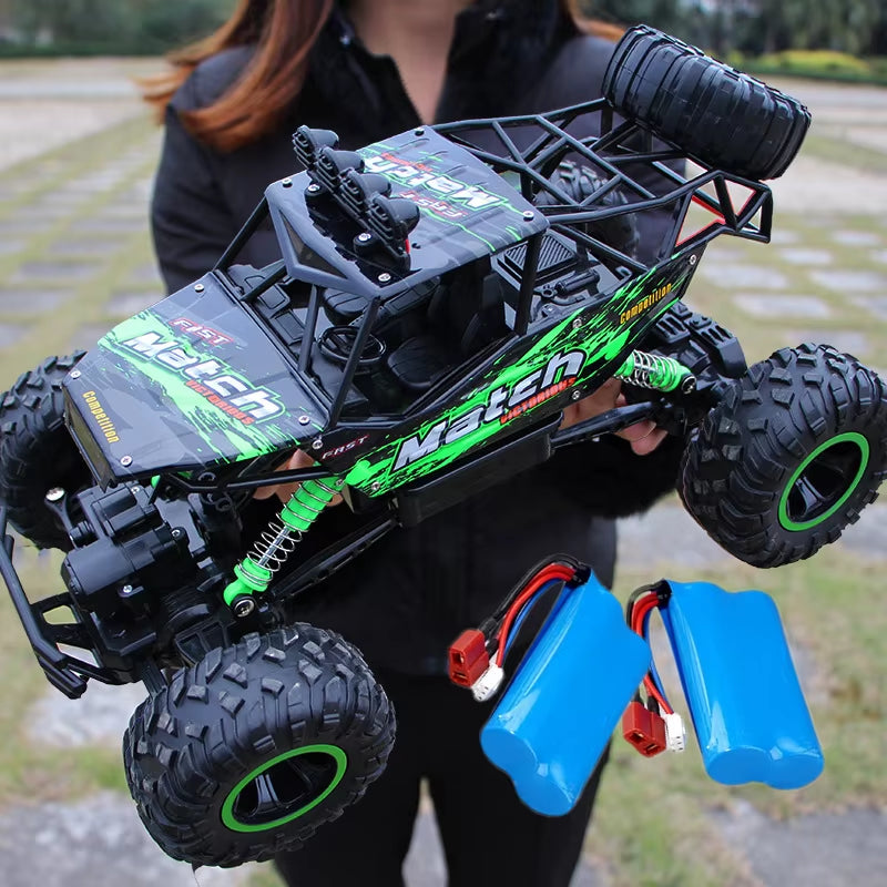 RC Car Remote Control Climbing Vehicle Outdoor All Terrain Off-Road Trucks 4WD Racing Drift Cars Toy Gift for Kids Adults
