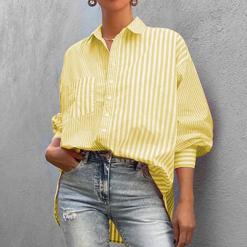 Blusa Mujer Moda 2025 Printed Casual Blouse Temperament Long Sleeve Woman Shirt Loose Elegant Shirt Woman Weekend Top Blouse